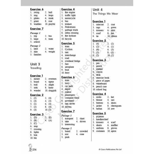 Vocabulary Workbook 1